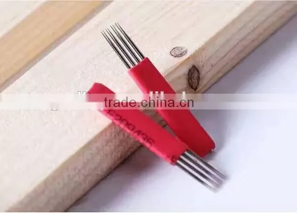 New Arrival Permanent Makeup Shadowing Microblading Needle #12 Needles for Ombre Eyebrows photo-3