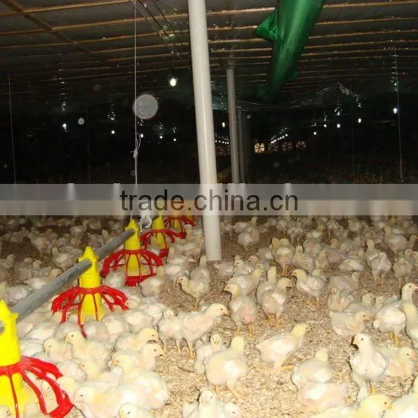 Height Adjustable Automatic Auger Broiler Pan Feeding System photo-4