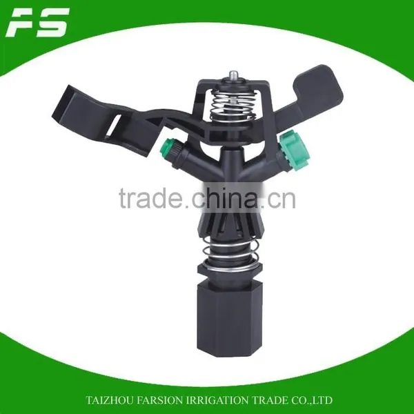 Adjustable Plastic Impact Sprinkler Rotating Impulse Sprinkler
