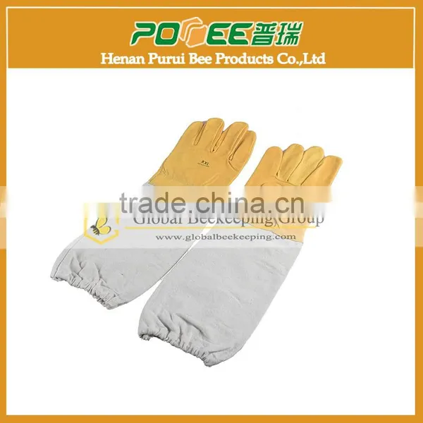 Beekeeping Clothing Beekeepers Gloves / Bee Protective Gloves For Sale