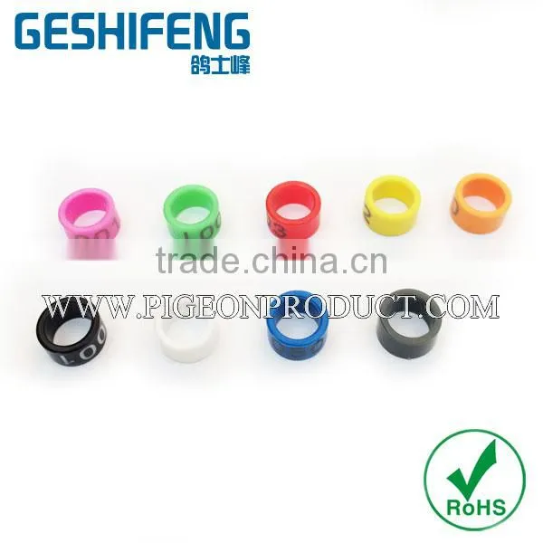 Colorful Plastic Racing Pigeon Ring ,canary Bird Band,sparrow Ring photo-4