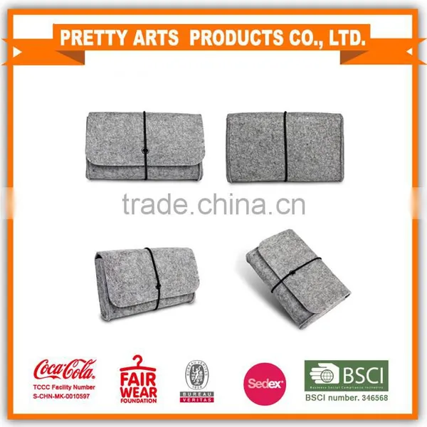 BSCI SEDEX Pillar 4 Really Factory Felt Purse Fashion Cheap High Quality