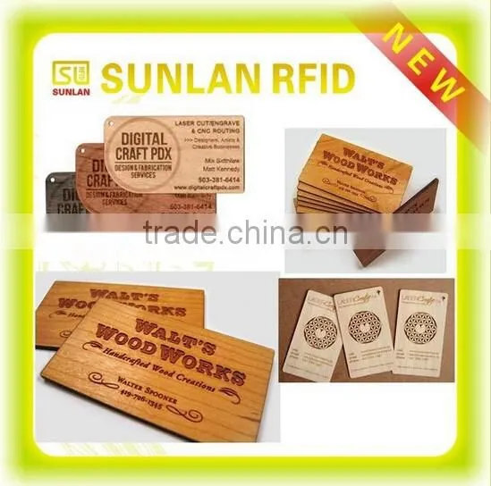 Engrave Wooden Business Card With Factory Price photo-2