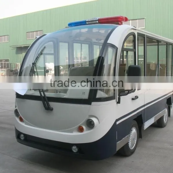 8 Passenger Sightseeing Electric Mini Bus With Enclosed Doors photo-3