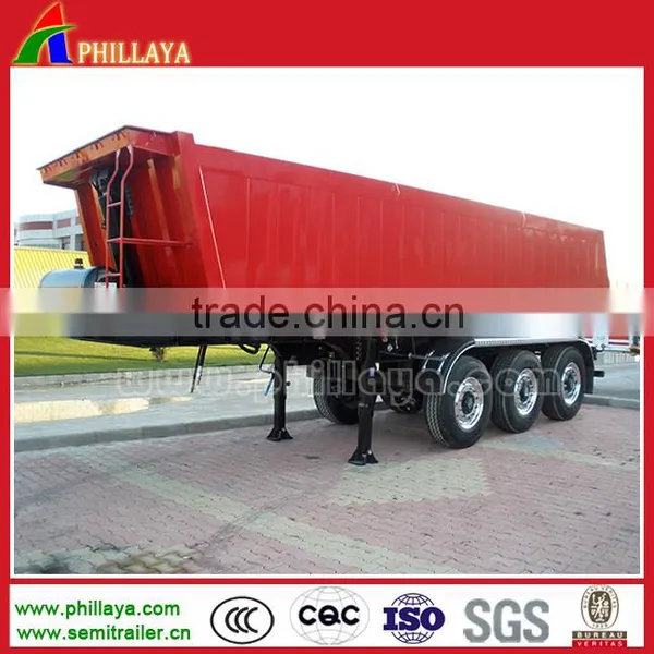 China CCC/ISO9001 2008 Heavy Load Truck 40-50 Ton Dump Semi Trailer Wholesale photo-2