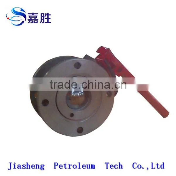Factory Supply Aluminum Square Flange Ball Valves photo-5