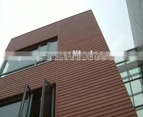 Eco-friendly Weather Resistant Good Quality Outdoor WPC Wall Panel Cladding Wall Board photo-4