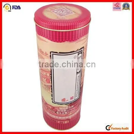 High Grade Red Wine Packing Metal Tin Can photo-3