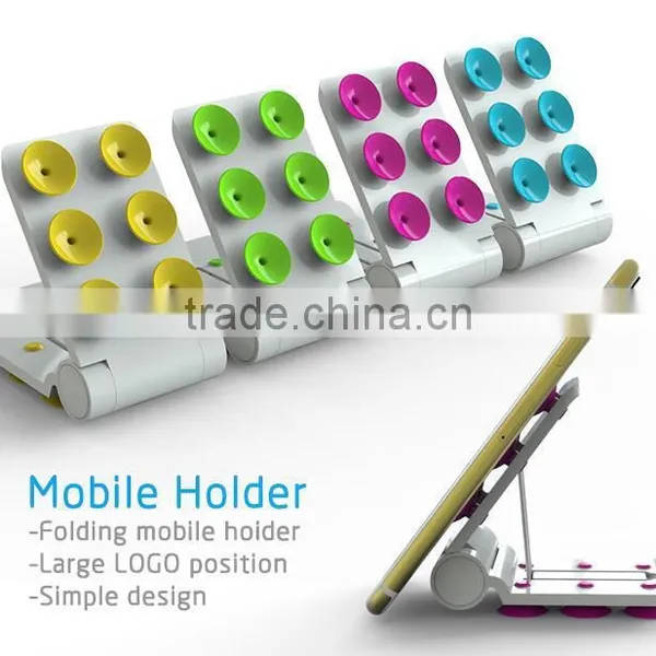 QWZ1148 Phone Holder Double Side Sucker Mobile Display Stand photo-5
