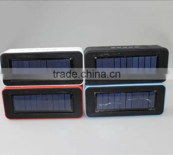 Factory Direct Sale New Arrival Outdoor Portable Solar Bluetooth Speaker Wireless Colorful Solar Speaker Support TF Card photo-5
