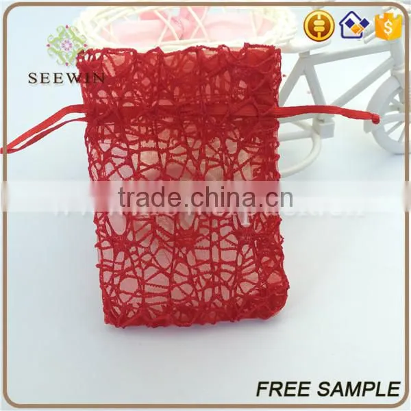 Handled Style Small Mesh Bag for Cut Flowers photo-4