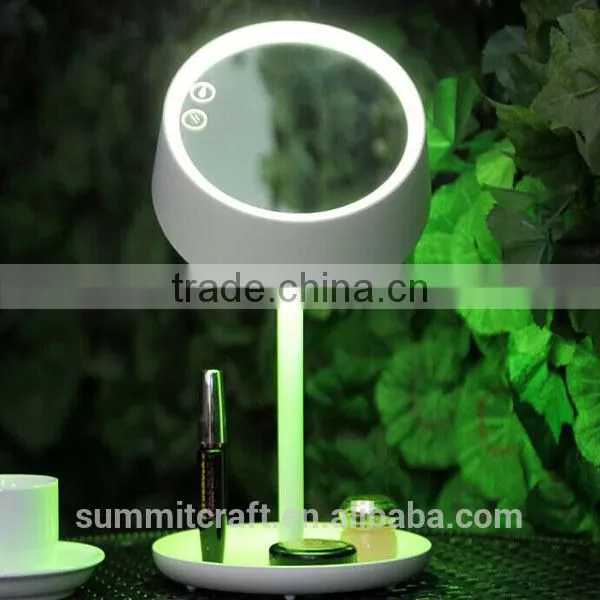 Color Folding Storage Makeup Mirror Led Girl Birthday Gift photo-4