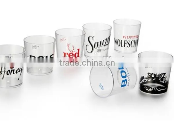 PS High Quality 30ml Custom Liqueur Tequila /Spirit Glass/ Shot Glasses Cup