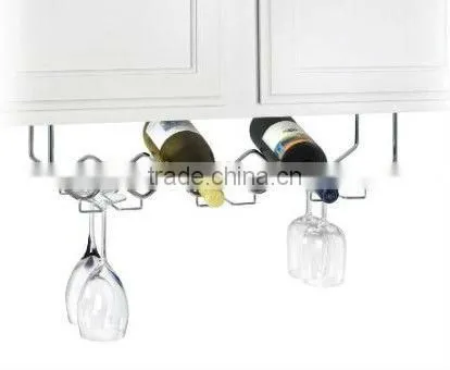 Under the Cabinet Wine and Glass Wine Rack photo-2
