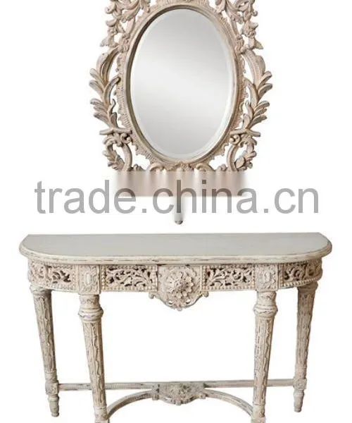 Art Deco Hand Painted Furniture Console Table For Sale photo-5