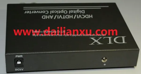 4channels 1080P/960P/720P HD-AHD HD Video Fiber Optical Transmitter and Receiver AHD Camera to Fiber Converter photo-2