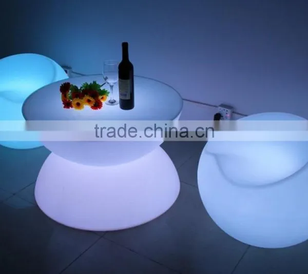 Led Light Bar Table, Led Commercial Furniture Tabe Sets photo-3