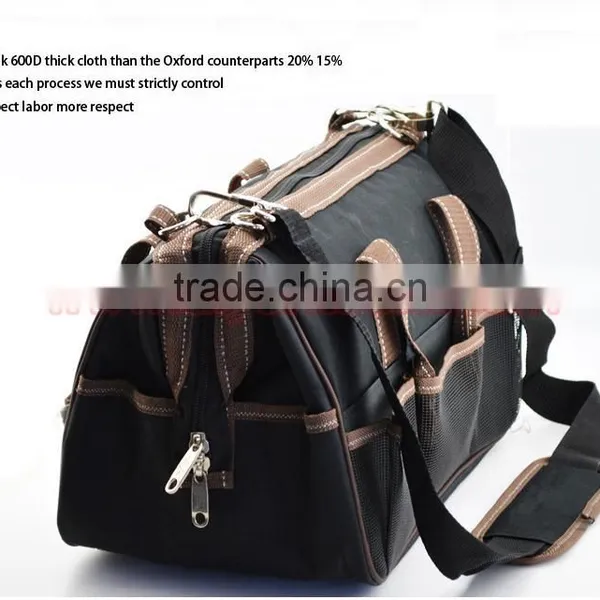 Multifunctional Electrical Tools Bag Case Oxford Electrician Canvas Tool Bag Toolkit Box photo-2