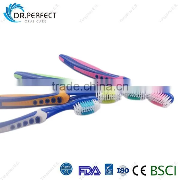 Adult Toothbrush Soft Rubber Handle Oral Care Toothbrush photo-4