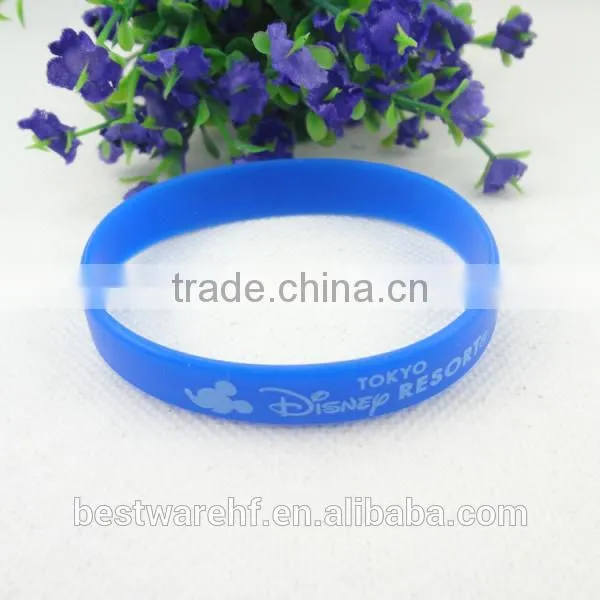 Inkfilled Adult Size 1 Inch Silicone Wristbands photo-4
