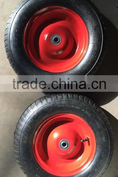 Pneumatic Tire 3.50-8 for Wheelbarrow photo-2