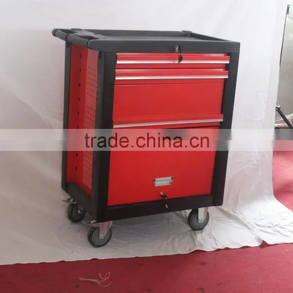 Two-drawer & one door tool cabinet