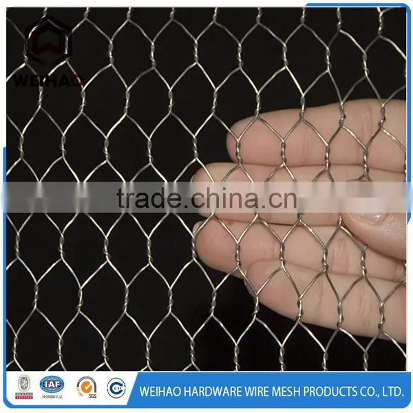Galvanized/pvc Coated Hexagonal Gabion Wire Mesh Netting photo-3