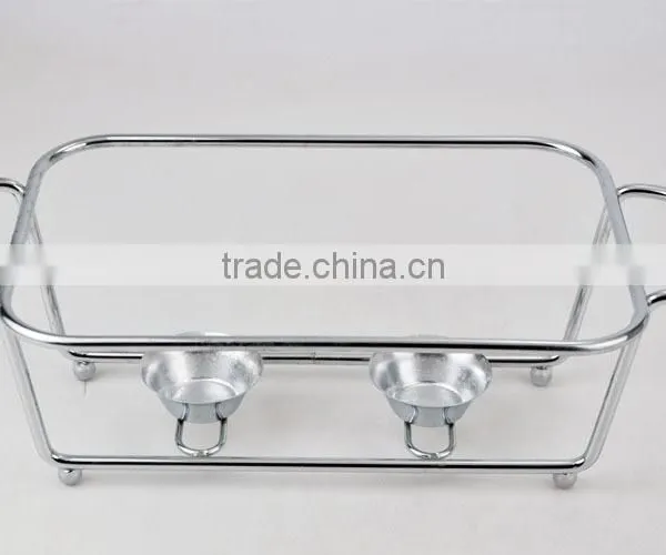1.5L Hotel Buffet Chafing Dish Food Warmer With Glass Dish photo-6