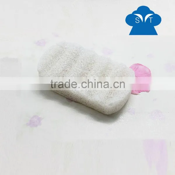 Factory Price Original Material Konjac Puff Cosmetic Sponge With Soap for Face Cleansing photo-2