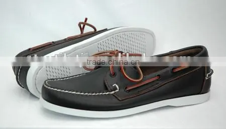Classic Men's Handsewn Boat Shoes Loafer Shoes Slip on Shoes photo-5