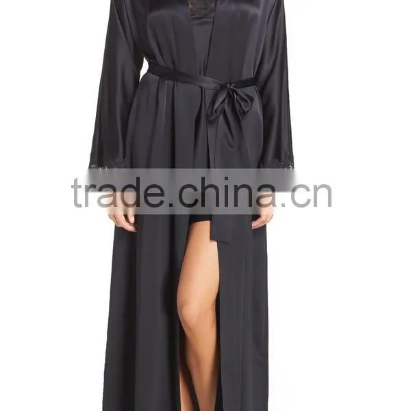 High Quality Clothing Fashion Satin Pajamas Adult Onesie Women Pajamas Turkey photo-2