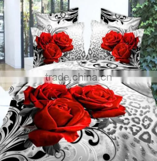 Digital Printing Bed Skirt,European Cotton Bed Skirt,home Use British Style Cotton Bed Skirt photo-5