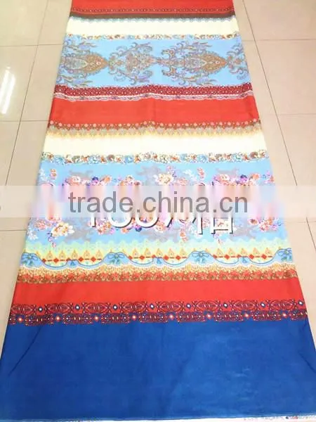 100% Polyester Mcirofiber Fabric With Printed for Bedding Fabric With Competitive Price photo-4