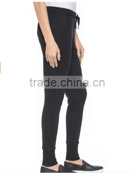 Fashion Cultivate One's Morality Button Placket Sweatpants With Rib Bottom and Elastic Waistline photo-4