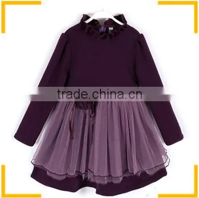 Wholesale Baby Kids Dress Flower Girl Dresses Cotton Kids Fashion Show Dresses photo-3
