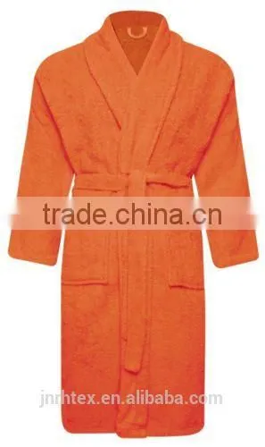 Wholesale Adults 100% Cotton Terry Bathrobe photo-3