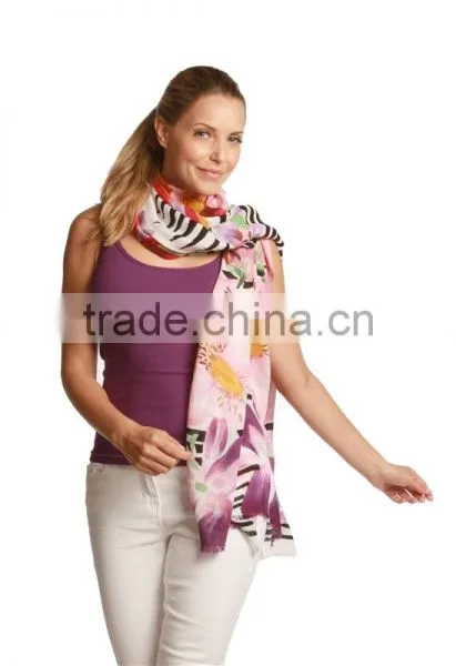 TROPICAL MIRROR SCARF photo-2