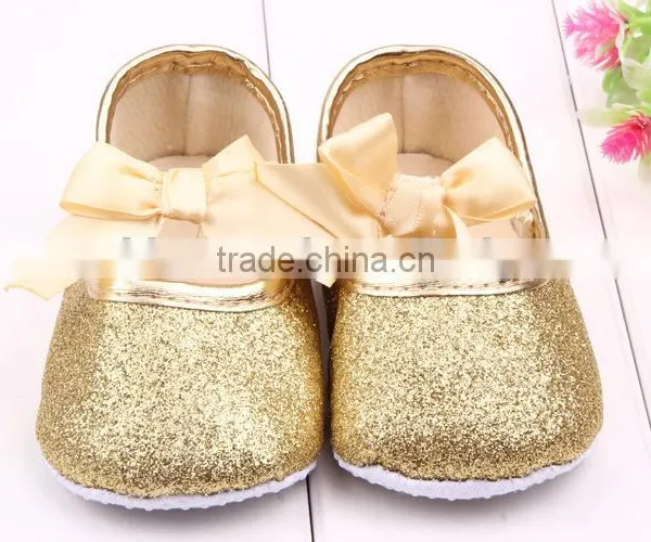 Wholesale New Style Bright First Walker Infant Baby Girl Toddler Shoes photo-3