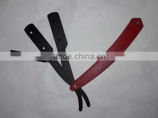 Plastic Handle Disposable Straight Razor Blades photo-3