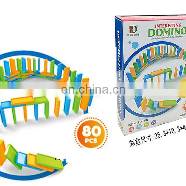 Colorful Dominoes Building Block Set photo-3