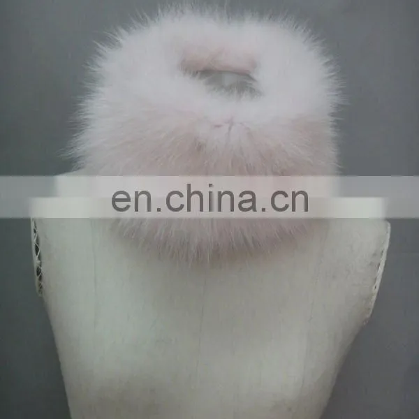 Fox Fur Circle Scarf