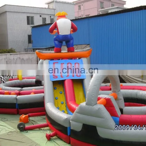 Free Style Inflatable Amusement Rides Park With Obstacle Course photo-3
