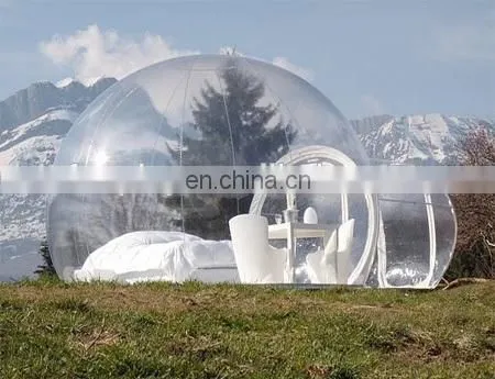 2017 Romantic Clear Giant Inflatable Dome Bubble Tent for Sale,inflatable Transparent Bubble Tent for Camping photo-3