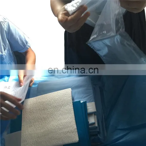 Laparoscopy Drape Surgical Kit Essential Consumable Pack photo-3