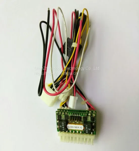 Блоки питания Pico ITX, HL120D-7600 с входным напряжением 6-36В для мини-индустриальных ПК IPC ATX, умный БП, для автомобилей и лодок PC ITXpsu ITX