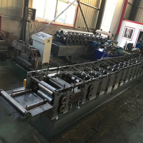C Purlin Roll Forming With Punching Machine photo-3