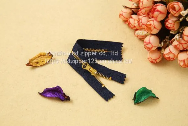 #3 #4 #5 #8 #10 Metal Brass Zipper Close End photo-4