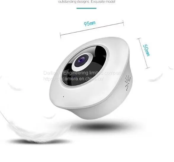 Indoor 360degree 3Mp HD Smart Home P2P Wireless &wired SD Audio Video Camera With APP photo-4