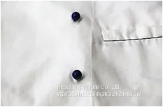 Nylon Colored Chef Buttons Restaurant Uniforms Chef Jacket Uniform Suit Buttons photo-2