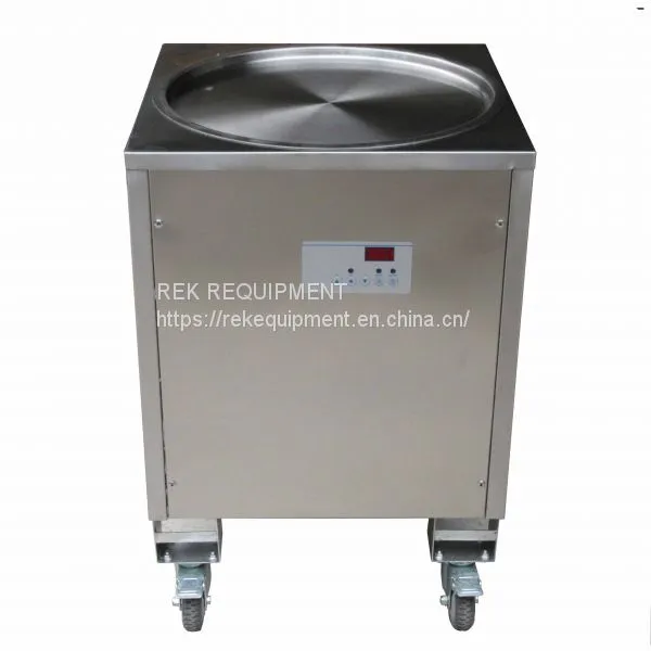 Hot Sale Fried Ice Cream Machine/instant Ice Cream Rolls Machine Single Square Pan photo-3